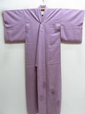 kimono, Vintage  Purple Silk Kimono, embroidery kimono, Tsukesage, Silk japanese dress