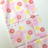 Gause Tenugui, Japanese hand towel, Japanese cotton fabric, Hand Dyed cotton fabric, tapestry, morning glory