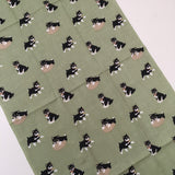 Black Shiba inu, Tenugui, Japanese hand towel, shiba dog, Japanese dog pattern, Hand Dyed cotton fabric, tapestry, dog lover, puppy