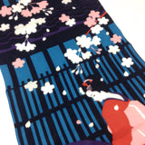 Maiko Tenugui, Sakura, maiko fabric, wrapping cloth, Japanese fabric, cotton fabric,  tapestry, tenugui gift,