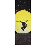 Ninja Tenugui, moonlight ninja tenugui, Japanese hand towel, ninja cotton fabric, tapestry, gift for him, Japanese fabric, free shipping